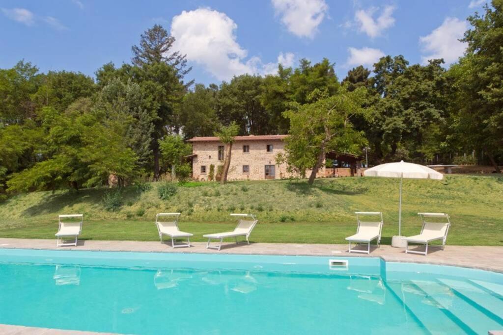 Villa Liz Tuscany, Private Pool, Hot Tub, Property Fenced, Pets Allowed ポッピ エクステリア 写真