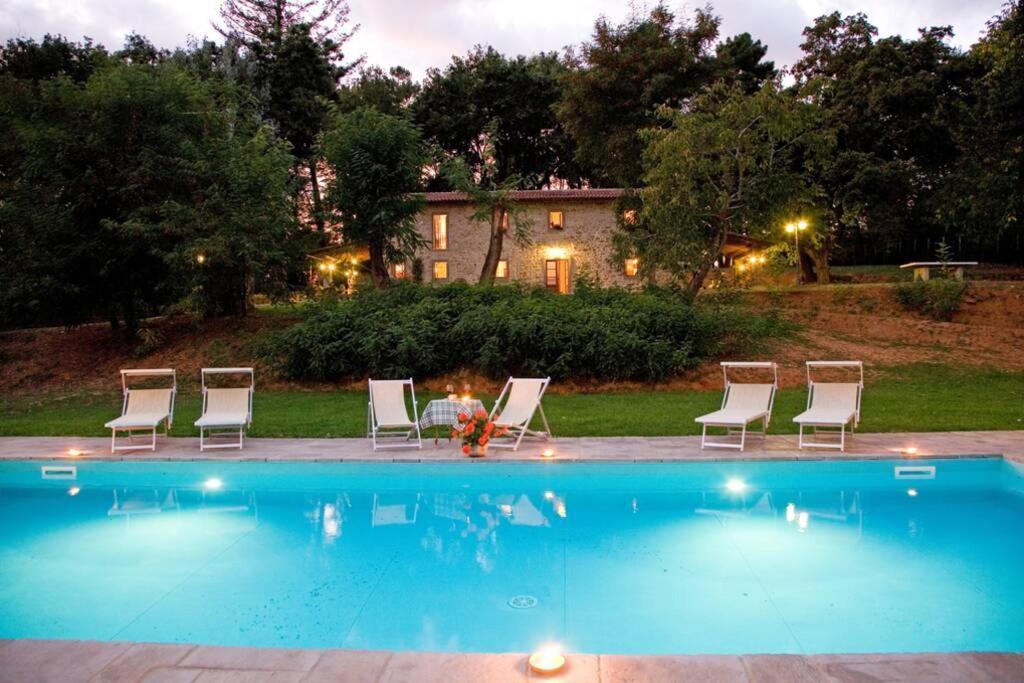 Villa Liz Tuscany, Private Pool, Hot Tub, Property Fenced, Pets Allowed ポッピ エクステリア 写真
